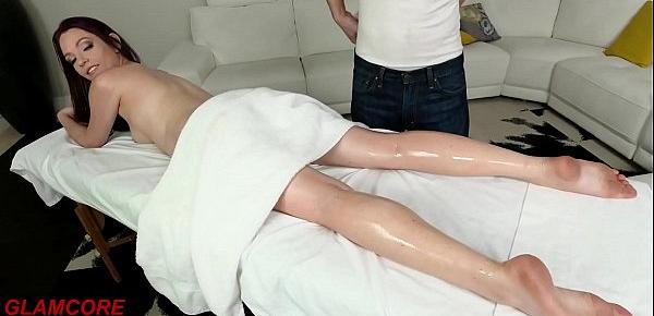  Beautiful euro pornstar banged by her masseur